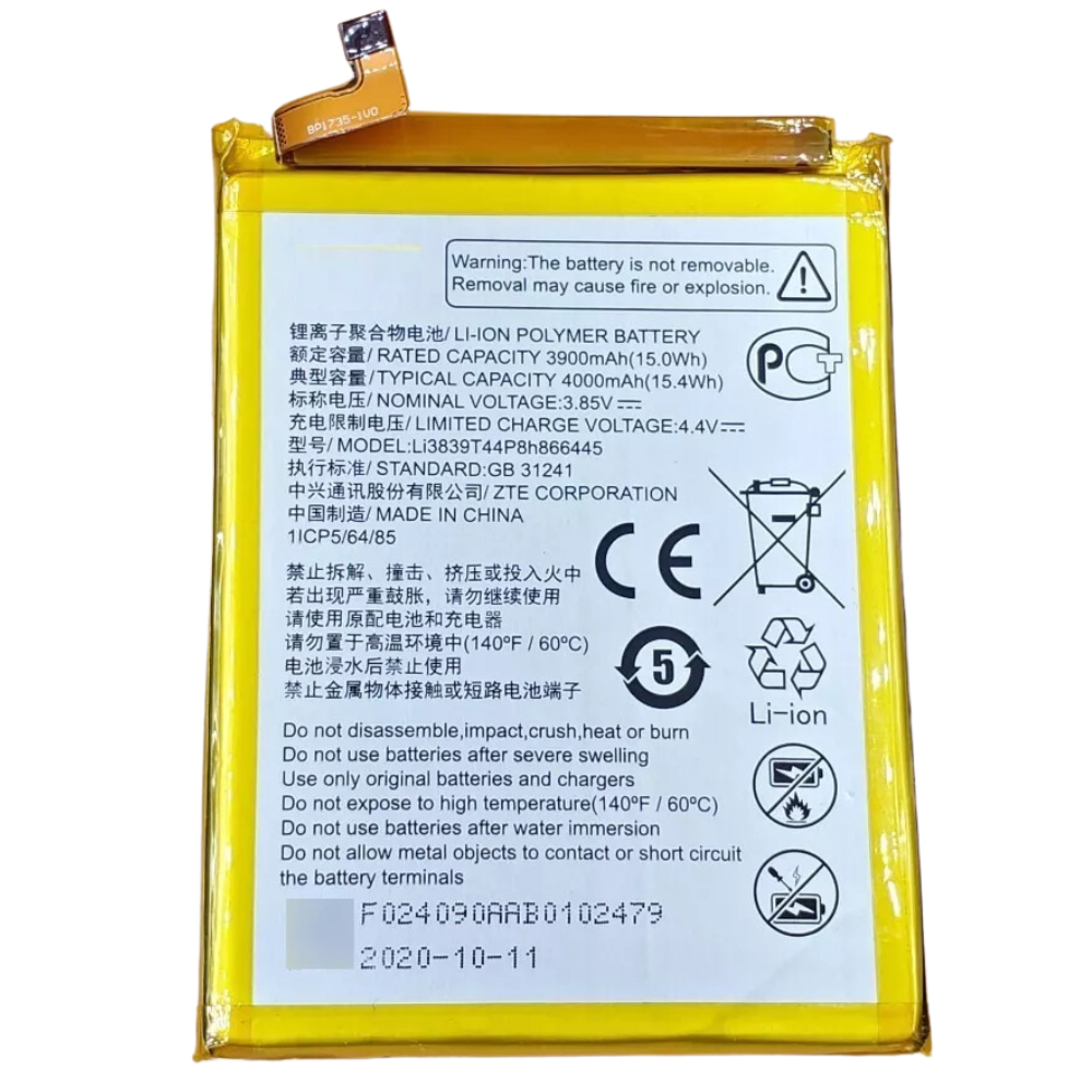 Bateria Para Zte Blade A71 li3839t44p8h866445