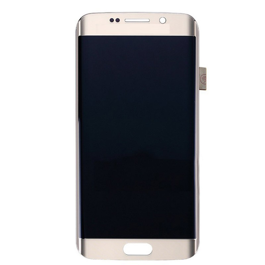 Pantalla Completa Con Marco Para Samsung Galaxy S6 Edge Plus (SM-G928) Color Dorado - Reacondicionada