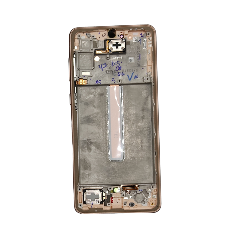 Pantalla Completa Para Samsung Galaxy A33 5G (SM-A336) Original Service Pack Con Marco Naranja
