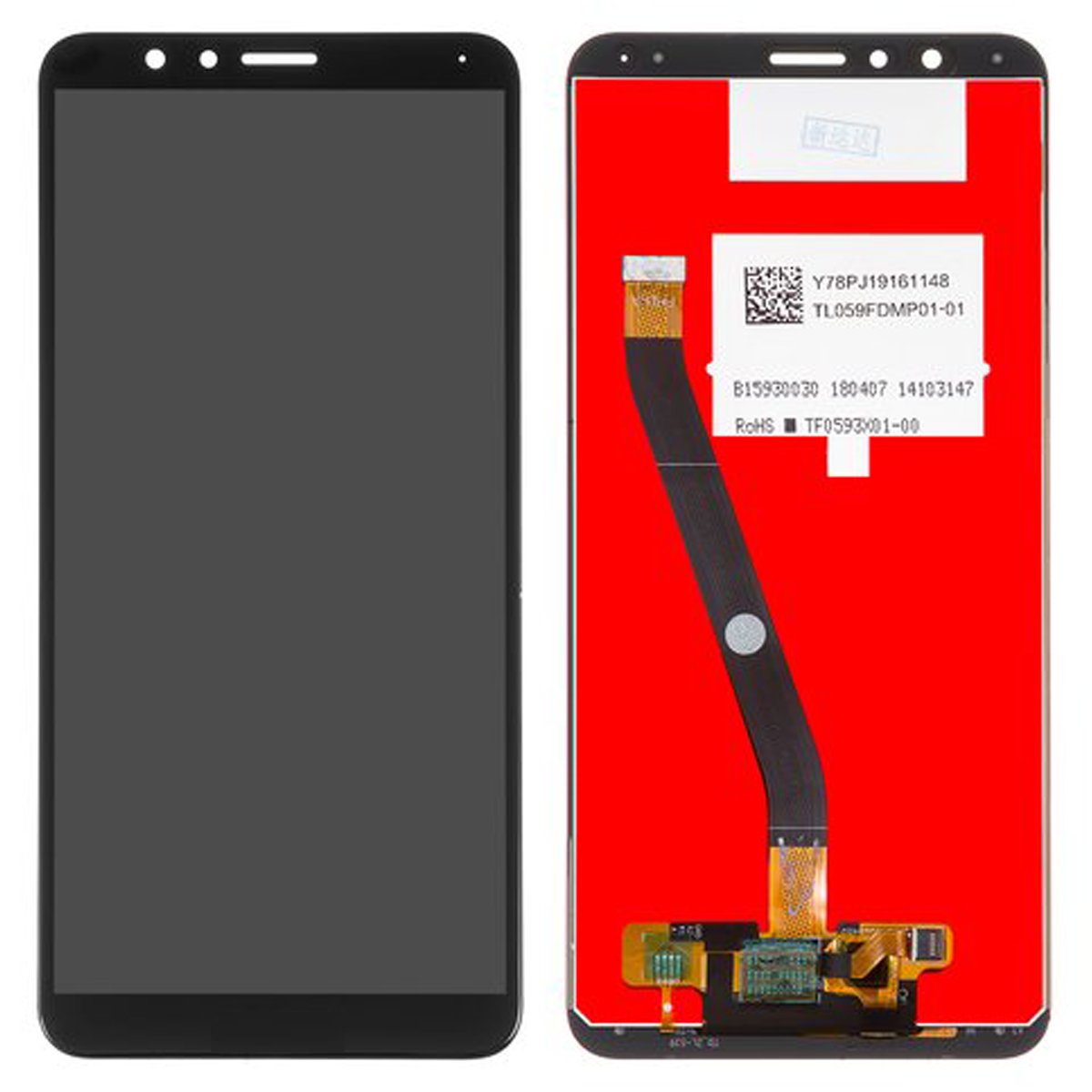 Pantalla Completa Para Honor 7X / Huawei Mate SE Color Negro