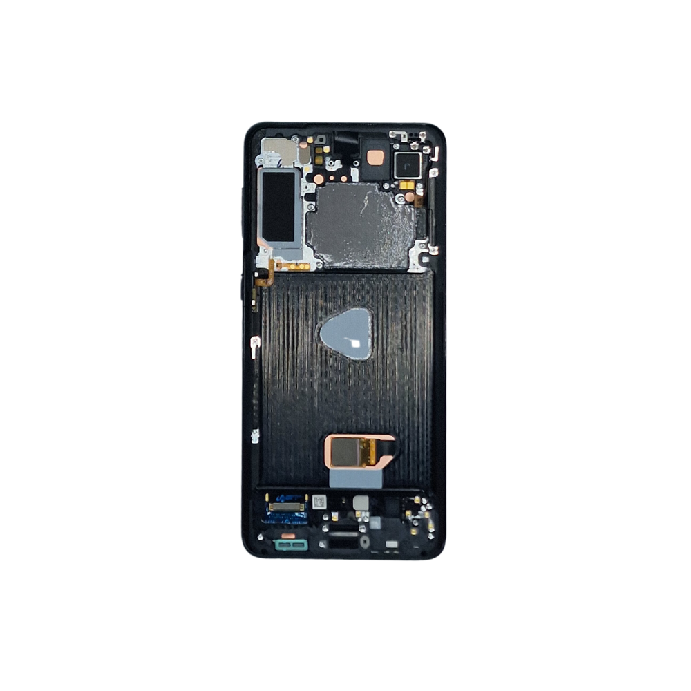 Pantalla Completa Para Samsung Galaxy S21 Plus 5G (SM-G996) Original Service Pack Con Marco Negro