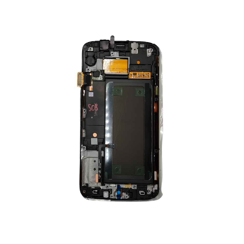 Pantalla Completa Con Marco Para Samsung Galaxy S6 Edge (SM-G925F) Original Service Pack Blanco
