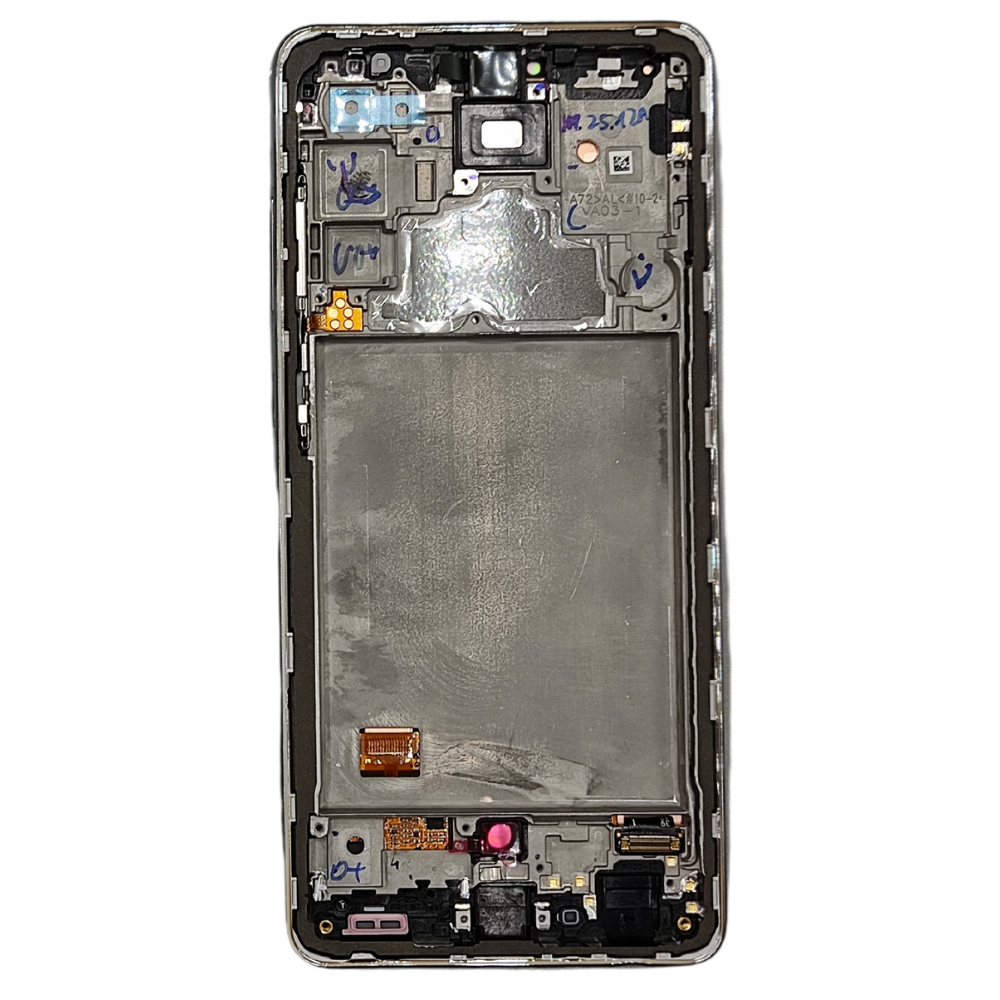 Pantalla Completa Para Samsung Galaxy A72 4G (SM-A725) / A72 5G (SM-A726) Con Marco Original Service Pack Color Blanco
