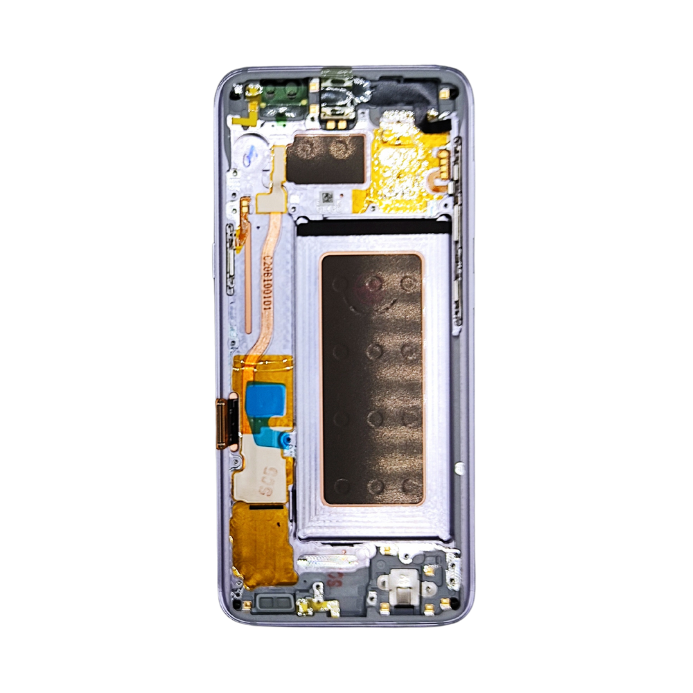 Pantalla Completa Para Samsung Galaxy S8 (SM-G950) Original Service Pack Con Marco Violeta