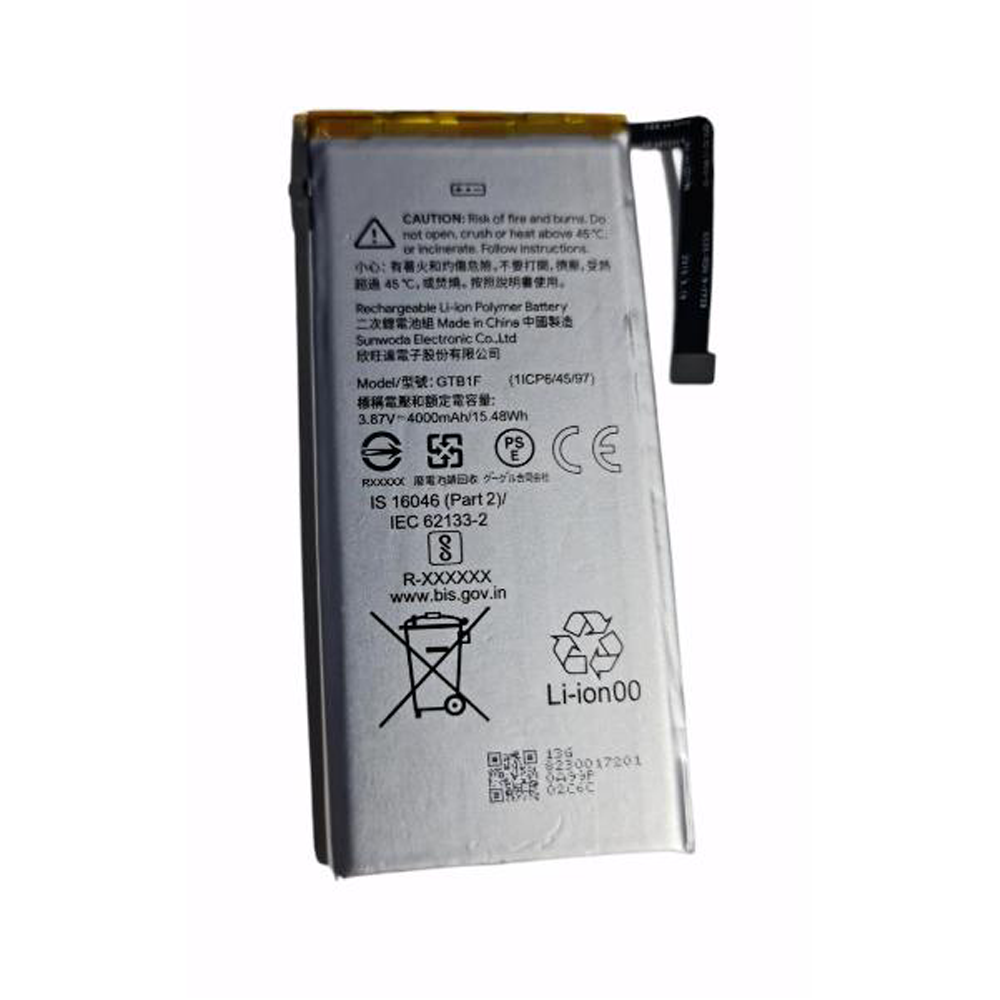 Bateria Para Google Pixel 5 GTB1F 4000 mAh