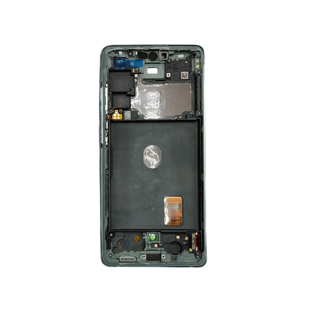 Pantalla Completa Para Samsung Galaxy S20 FE 4G (SM-G780) / S20 FE 5G (SM-G781) Original Service Pack Con Marco Verde