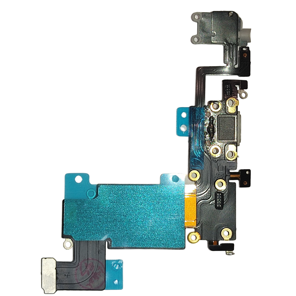 FLEX CONECTOR DE CARGA Y JACK DE AUDIO PARA IPHONE 6S PLUS - GRIS