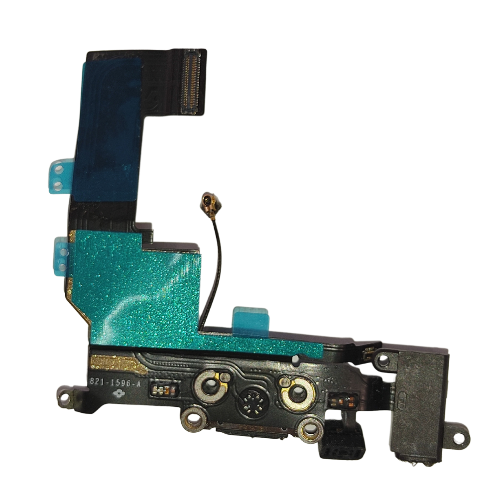 FLEX CONECTOR CARGA, MICROFONO Y JACK DE AUDIO PARA IPHONE 5S/5SE