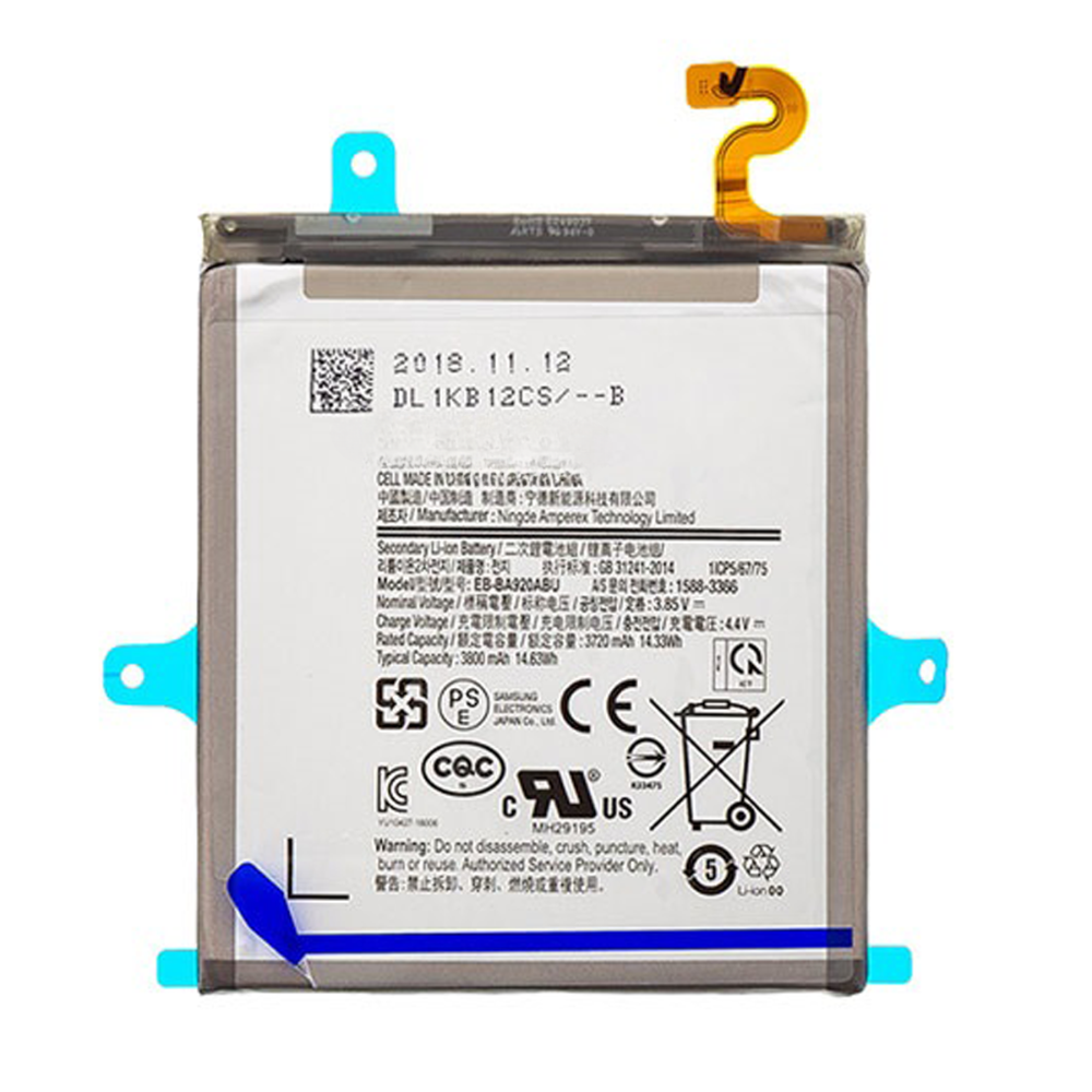 Bateria Para Samsung Galaxy A9 2018 / A920F EB-BA920ABU 3800 mAh