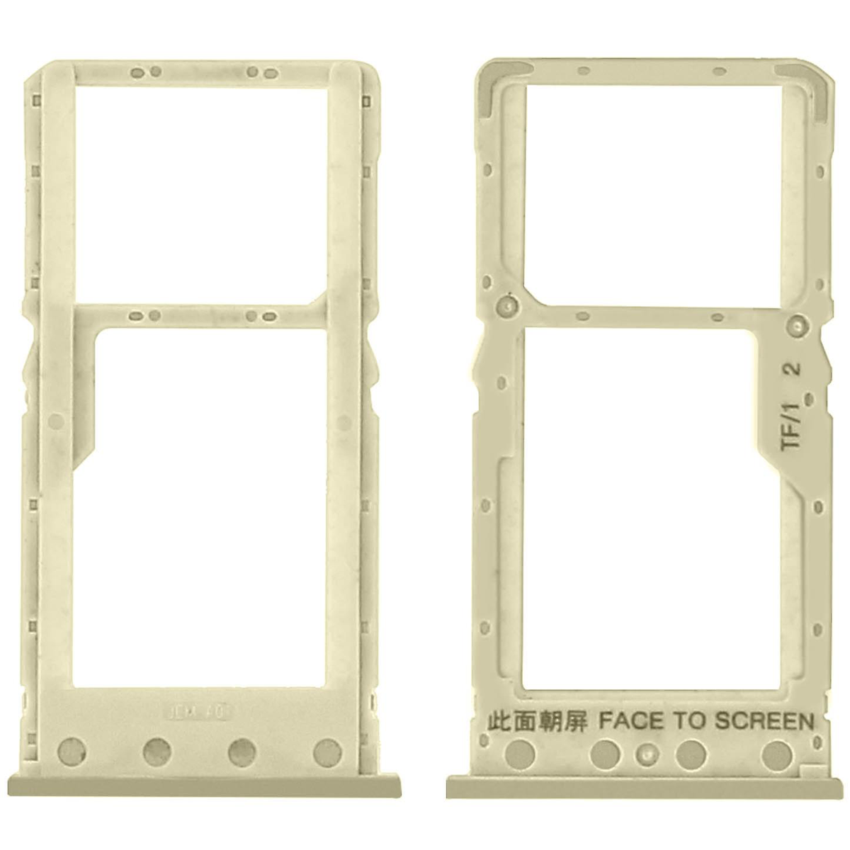 Bandeja Sim Para Redmi 6A / Color Oro