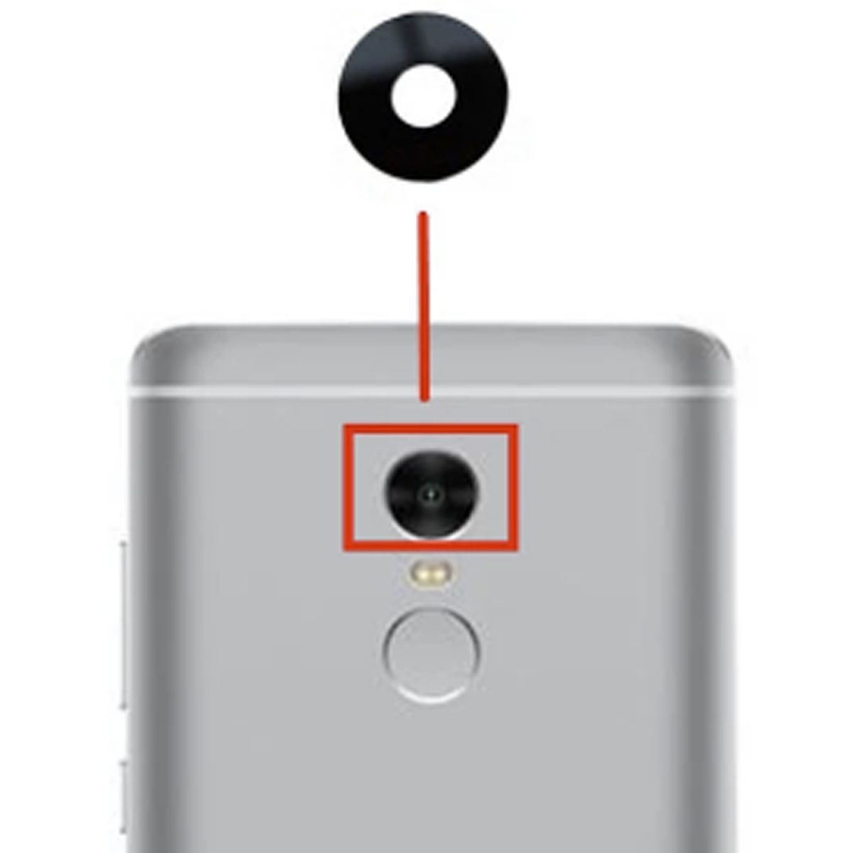 Lente De Camara Trasera Xiaomi Redmi 4X