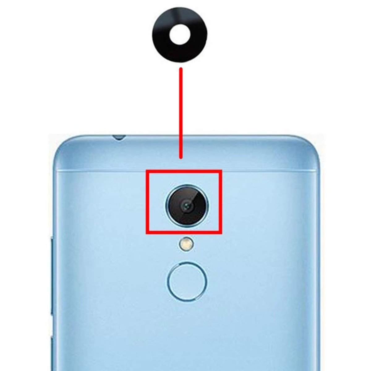 Lent De Camara Del darrere Xiaomi Redmi 5