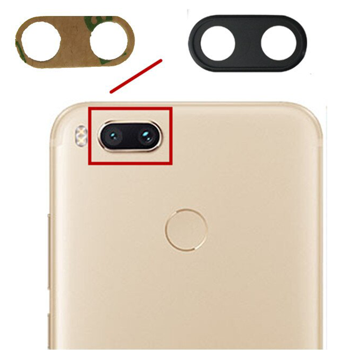 Lent De Camara Del darrere Xiaomi LA MEVA A1