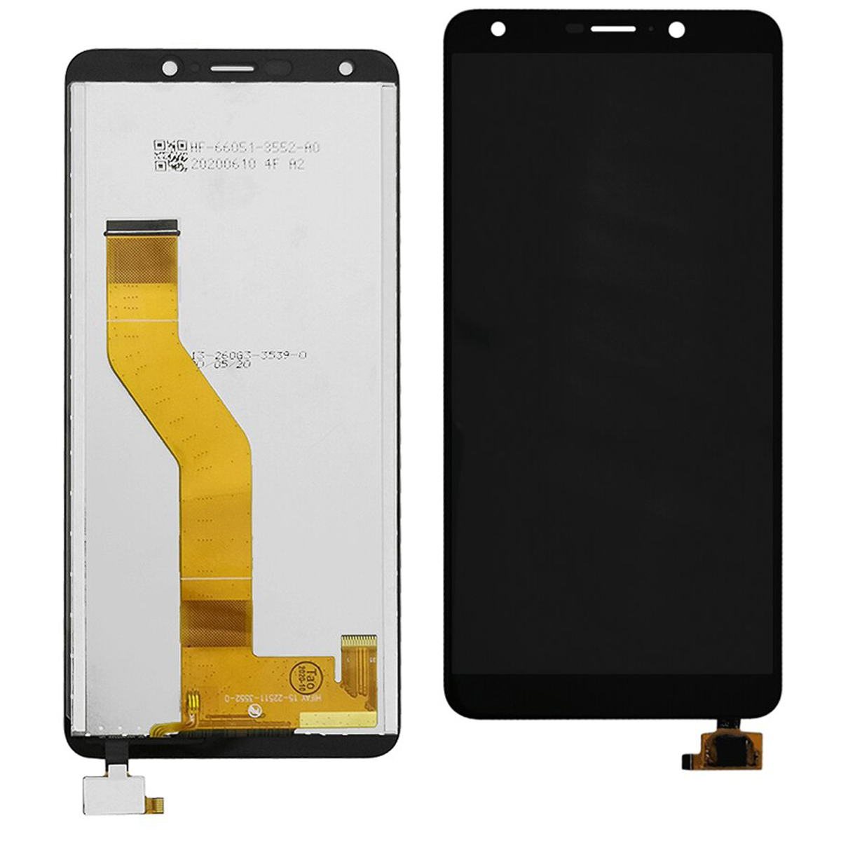 Pantalla Completa para Wiko Y61 / Color Negro