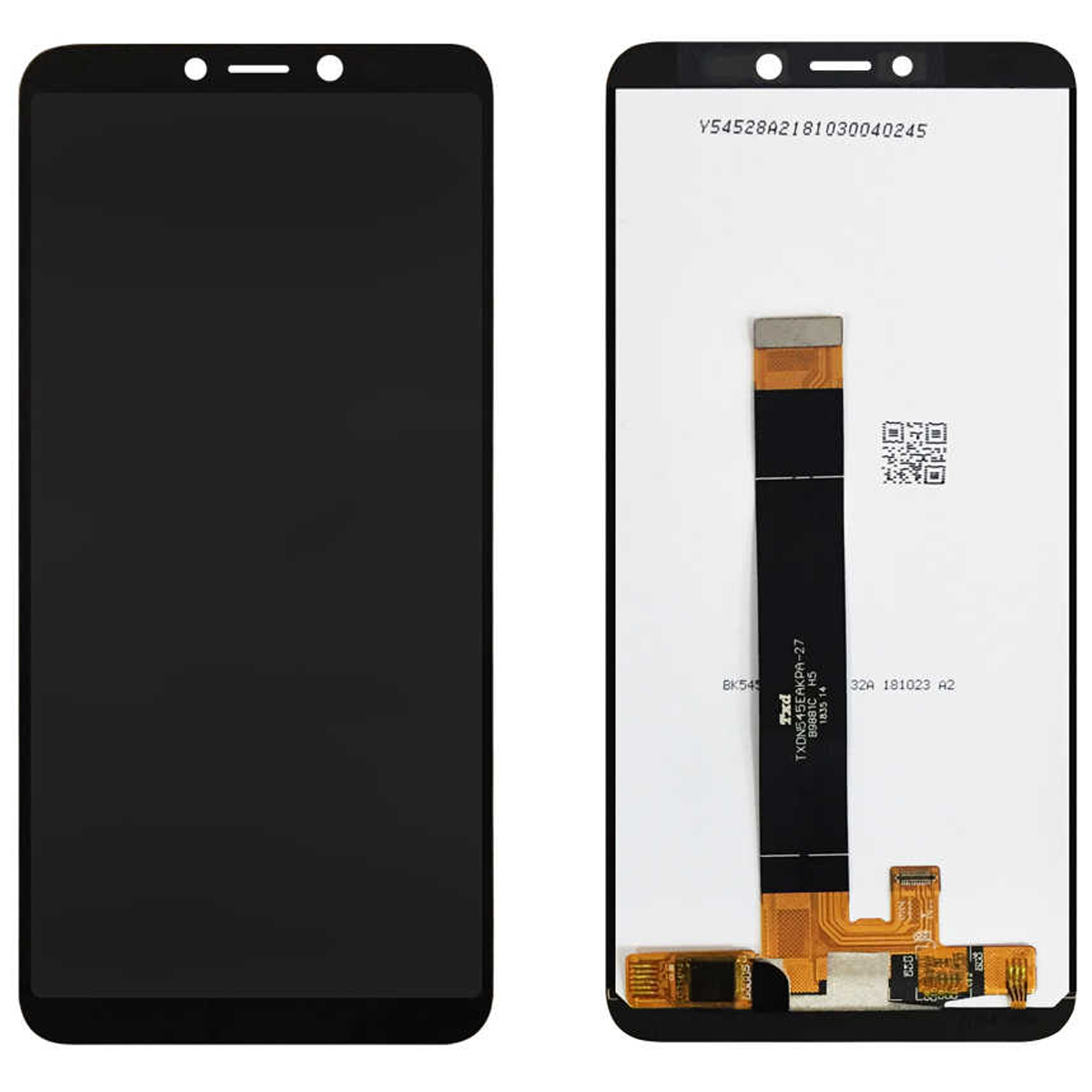 Pantalla Completa para Wiko Harry 2 / Color Negro