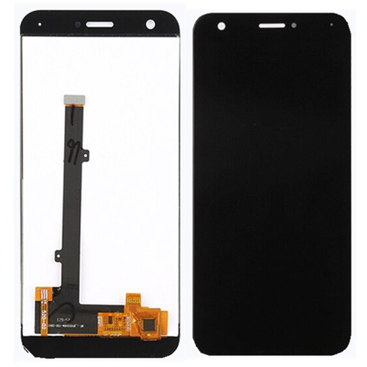 Pantalla Completa para ZTE A512 / Color Negro