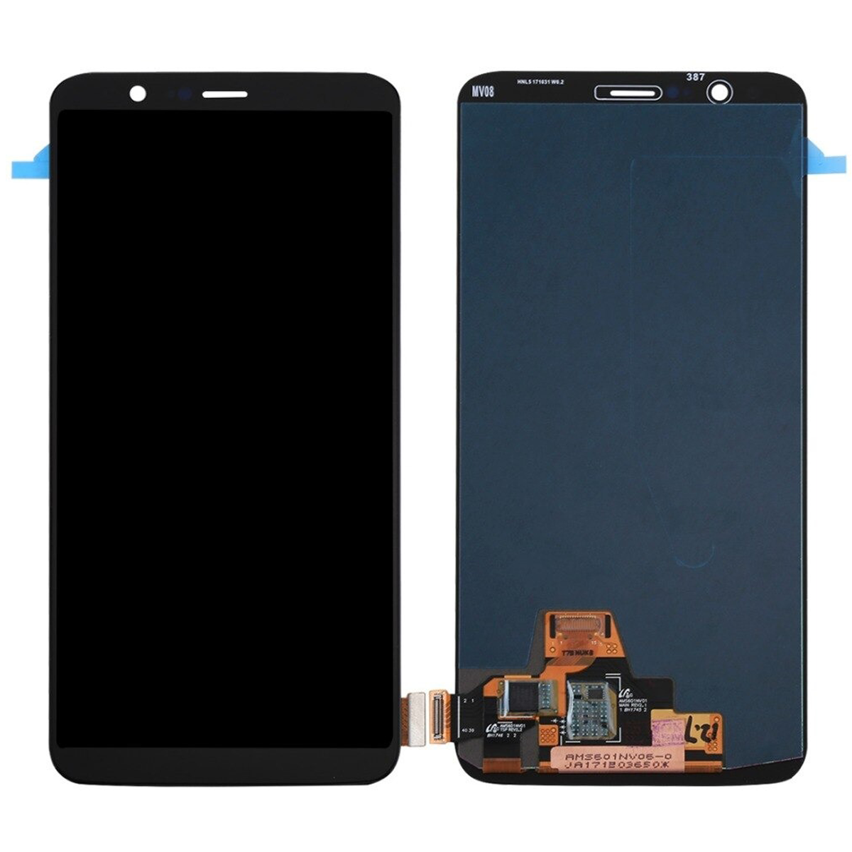 Pantalla Completa para One Plus 5T Original Reacondicionada / Color Negro