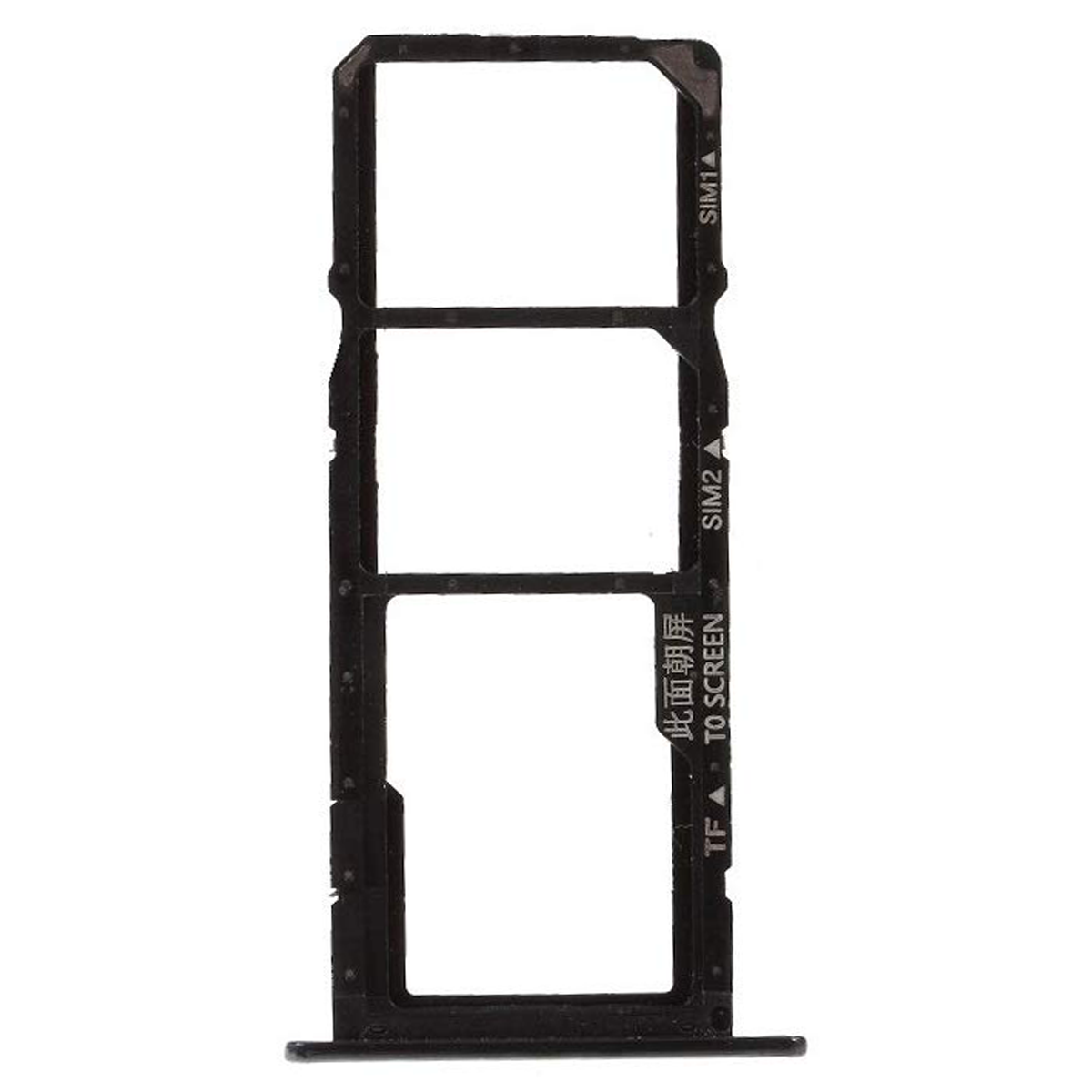Safata Sim Per Huawei Y6 2018 Dual Sim / Color Negre