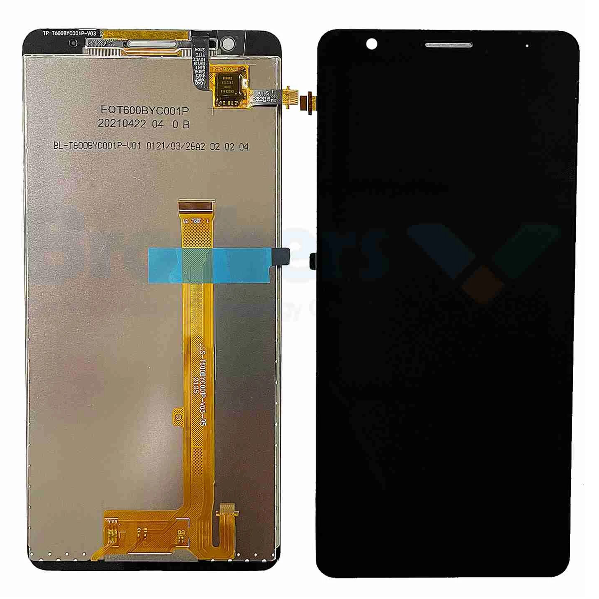 Pantalla Completa para ZTE L210 / Color Negro