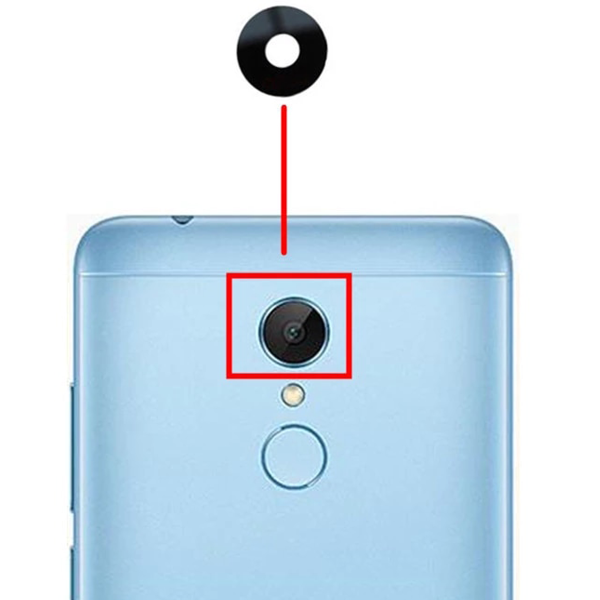 Lente De Camara Trasera Xiaomi Redmi 5 Plus