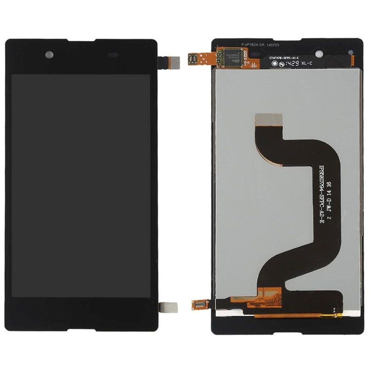 Pantalla Completa para Sony Xperia E3 / Color Negro