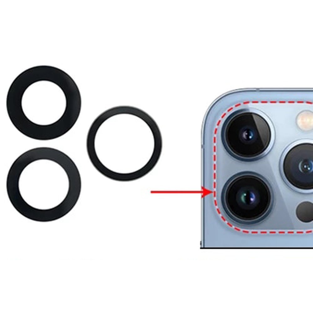 Lente De Camara Trasera Apple Iphone 13 Pro Max