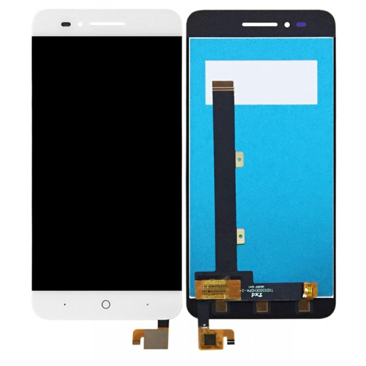 Pantalla Completa para ZTE A610 / Color Blanco