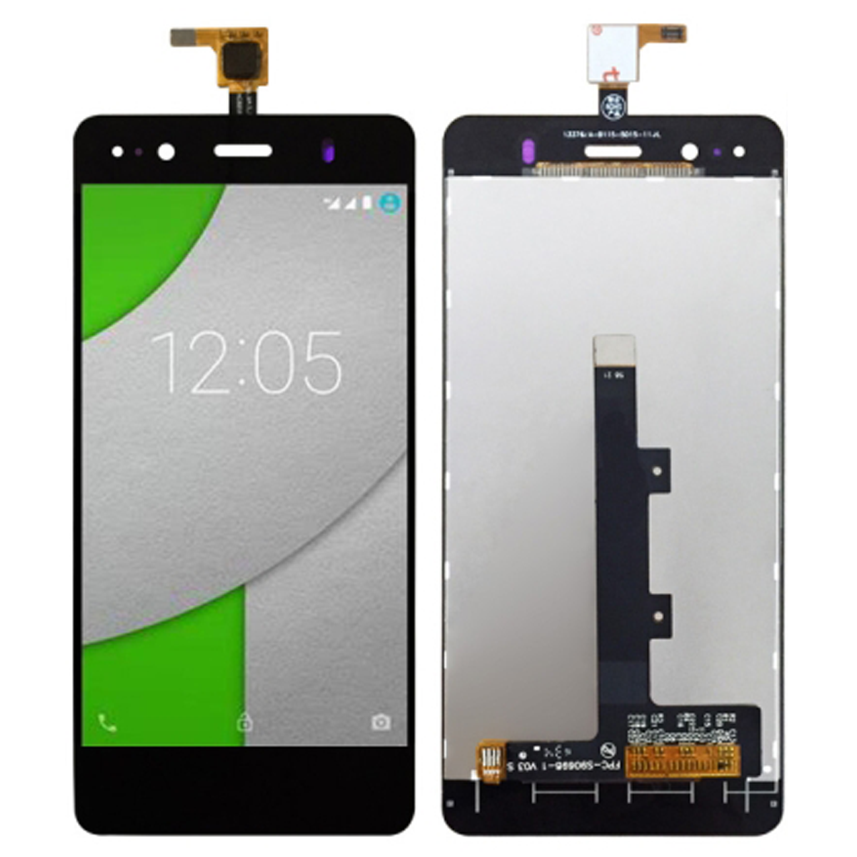 Pantalla completa Per a BQ A4.5 Color Negre