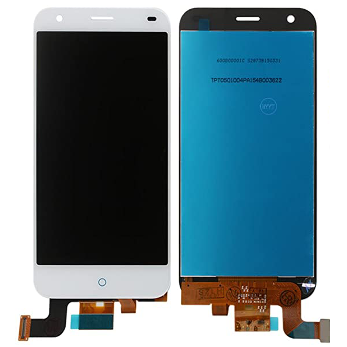 Pantalla Completa para ZTE S6 / Color Blanco
