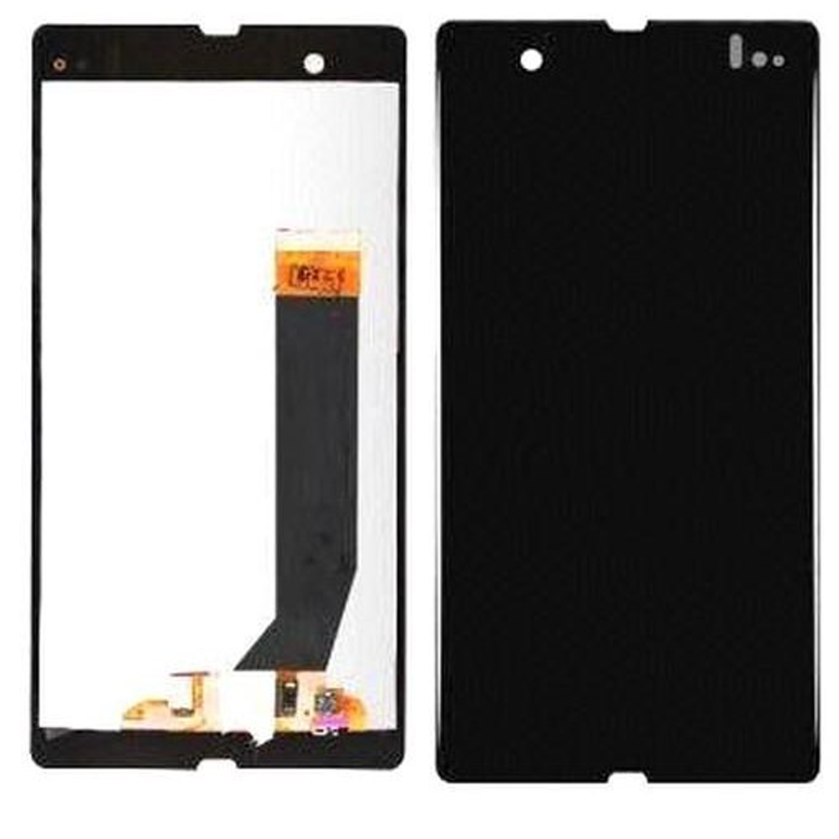 Pantalla Completa para Sony Xperia Z / Color Negro