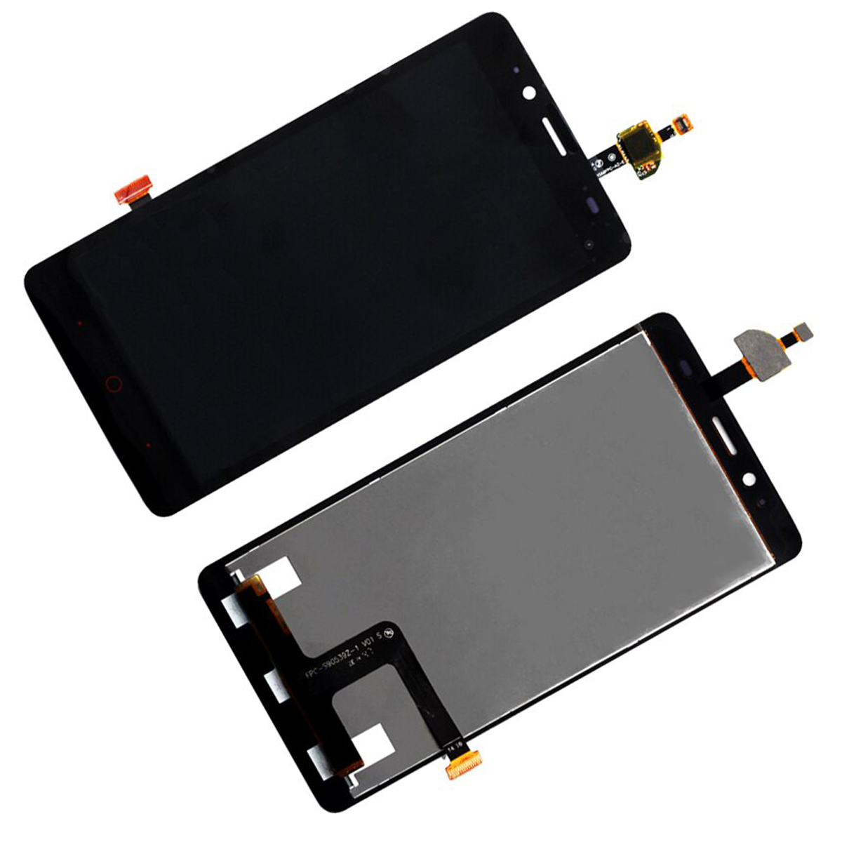 Pantalla Completa para ZTE V220 / Color Negro