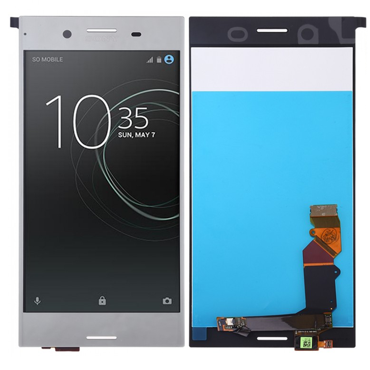Pantalla Completa para Sony Xperia XZ Premium G8142 Color Plata