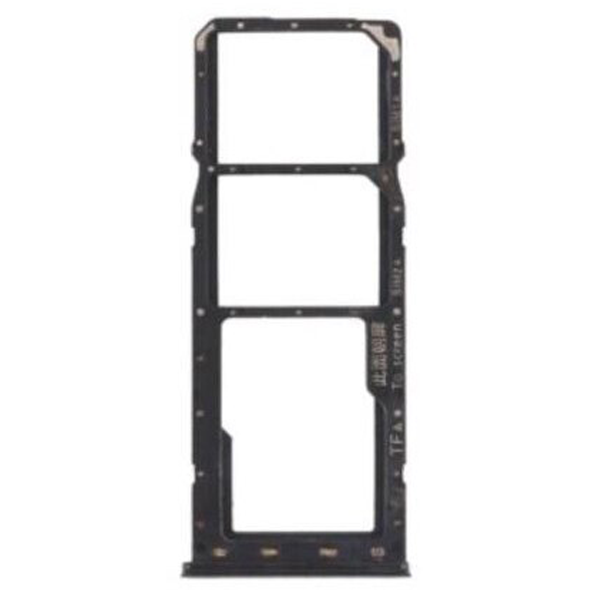 Bandeja Sim Para Realme 6I / Color Negro