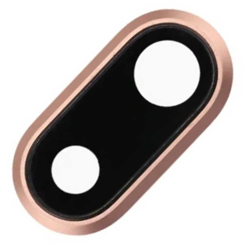 Lente De Camara Trasera Apple Iphone 8 Plus Con Marco Oro