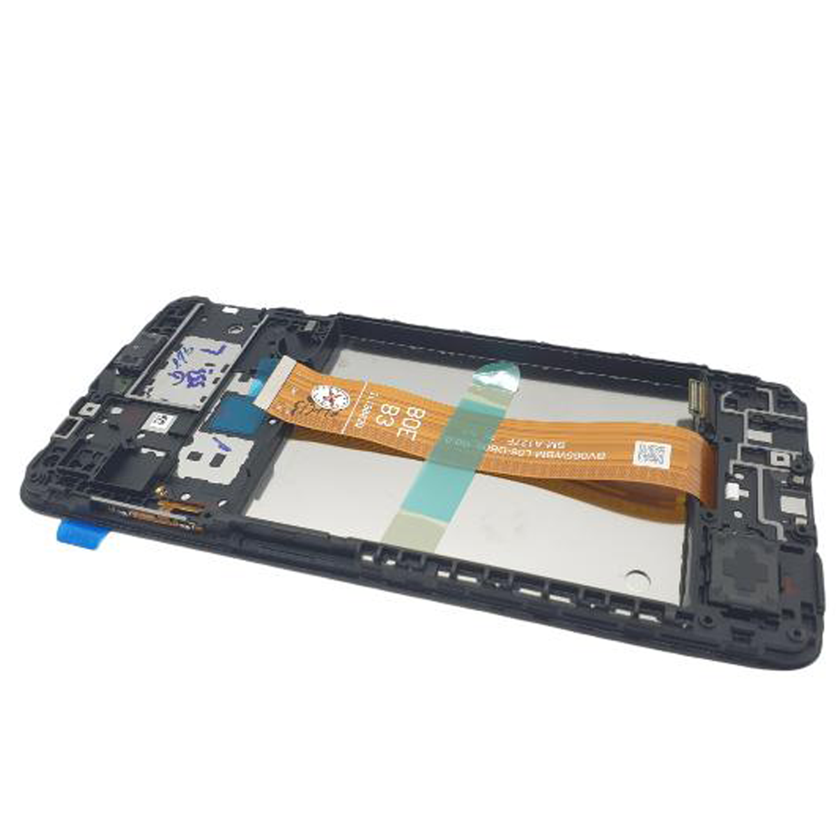 Pantalla Completa Con Marco Para Samsung Galaxy A12 (SM-A127) Original Service Pack