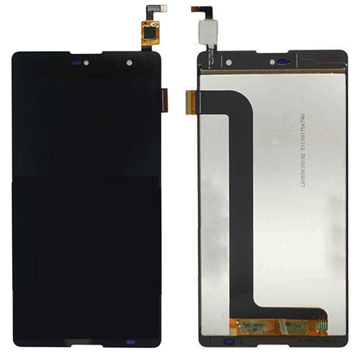 Pantalla Completa para Wiko Robby / Color Negro