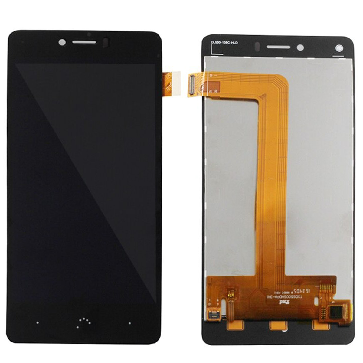 Pantalla Completa Para BQ U Plus Color Negro