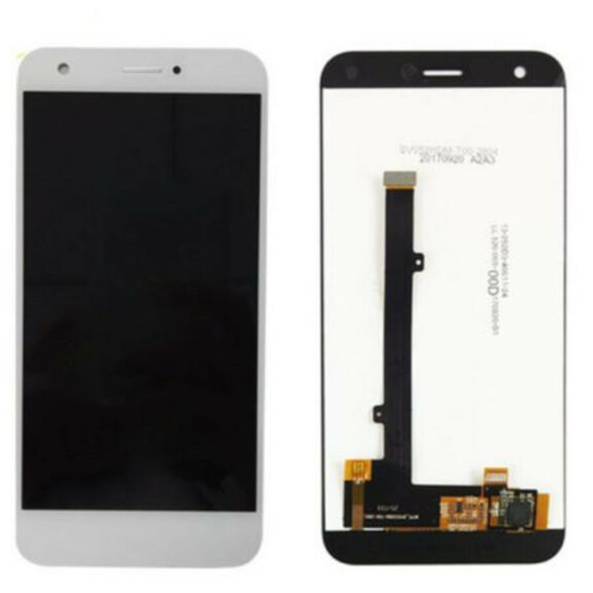 Pantalla Completa para ZTE A512 / Color Blanco