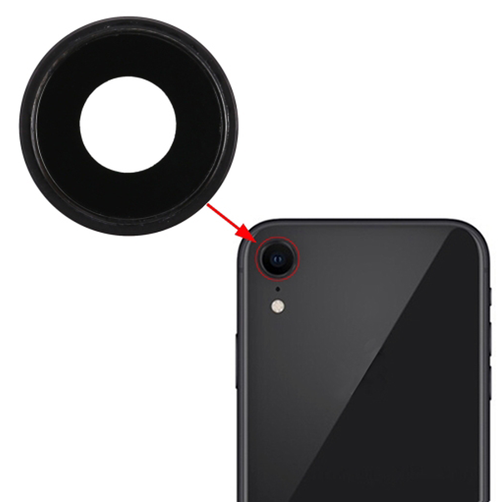 Lent De Camara Del darrere Apple Iphone XR AMB MARC NEGRE