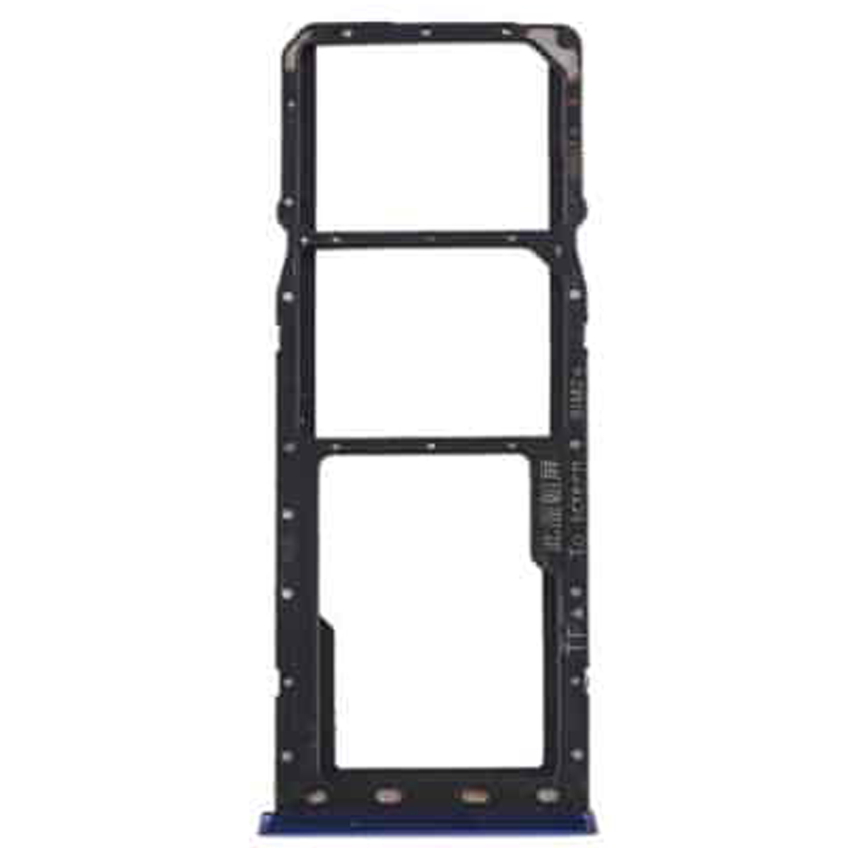 Bandeja Sim Para Realme C25 / Color Negro
