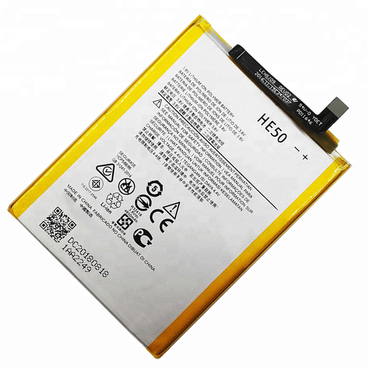 Bateria per a Motorola Moto E4 Plus XT1770 XT1775 XT1776 4850mAh HE50