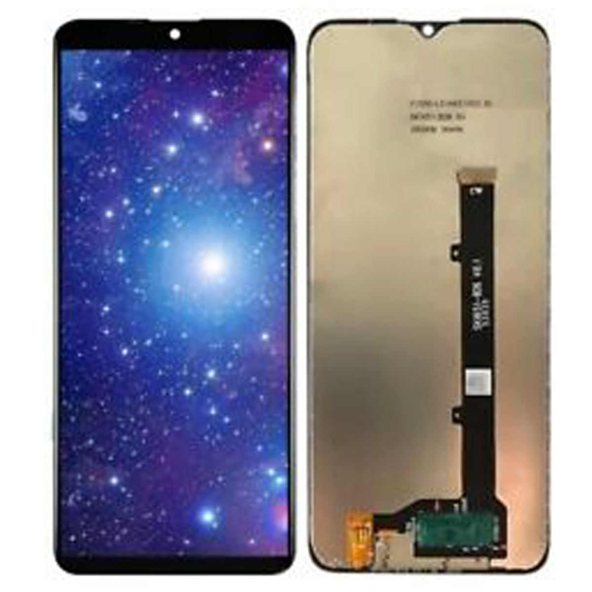 Pantalla Completa para ZTE A51 / Color Negro