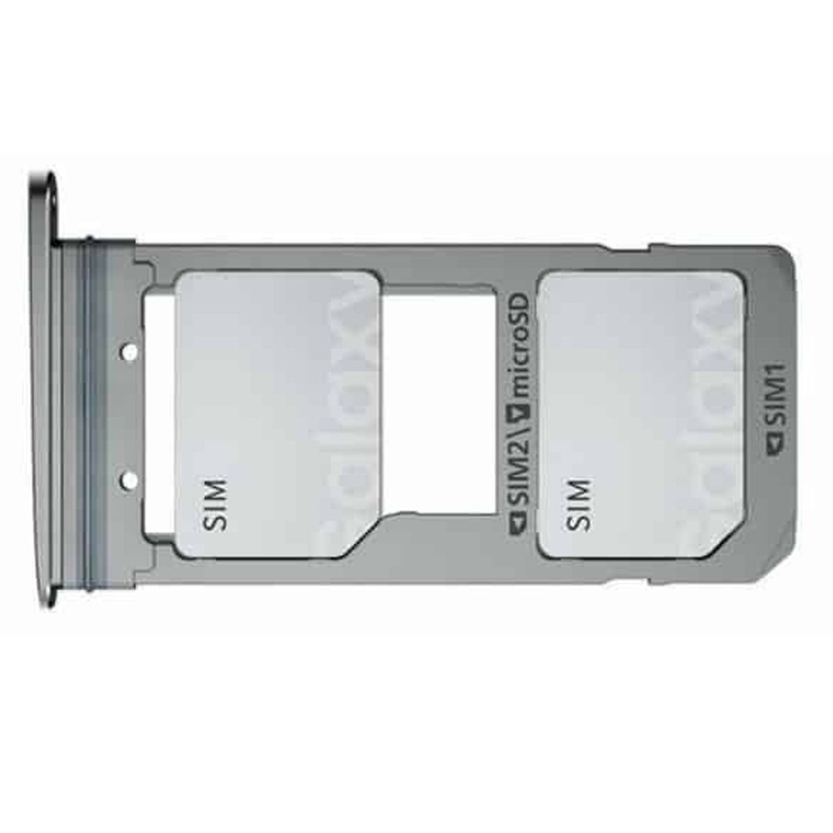Bandeja Sim Para Samsung Galaxy S7 Edge G935 Color Negro