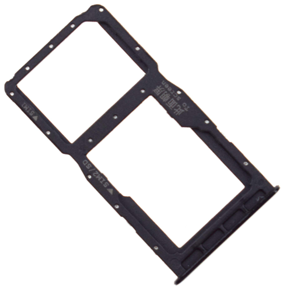 Bandeja Sim Y Sd Para Huawei P30 Lite Color Negro