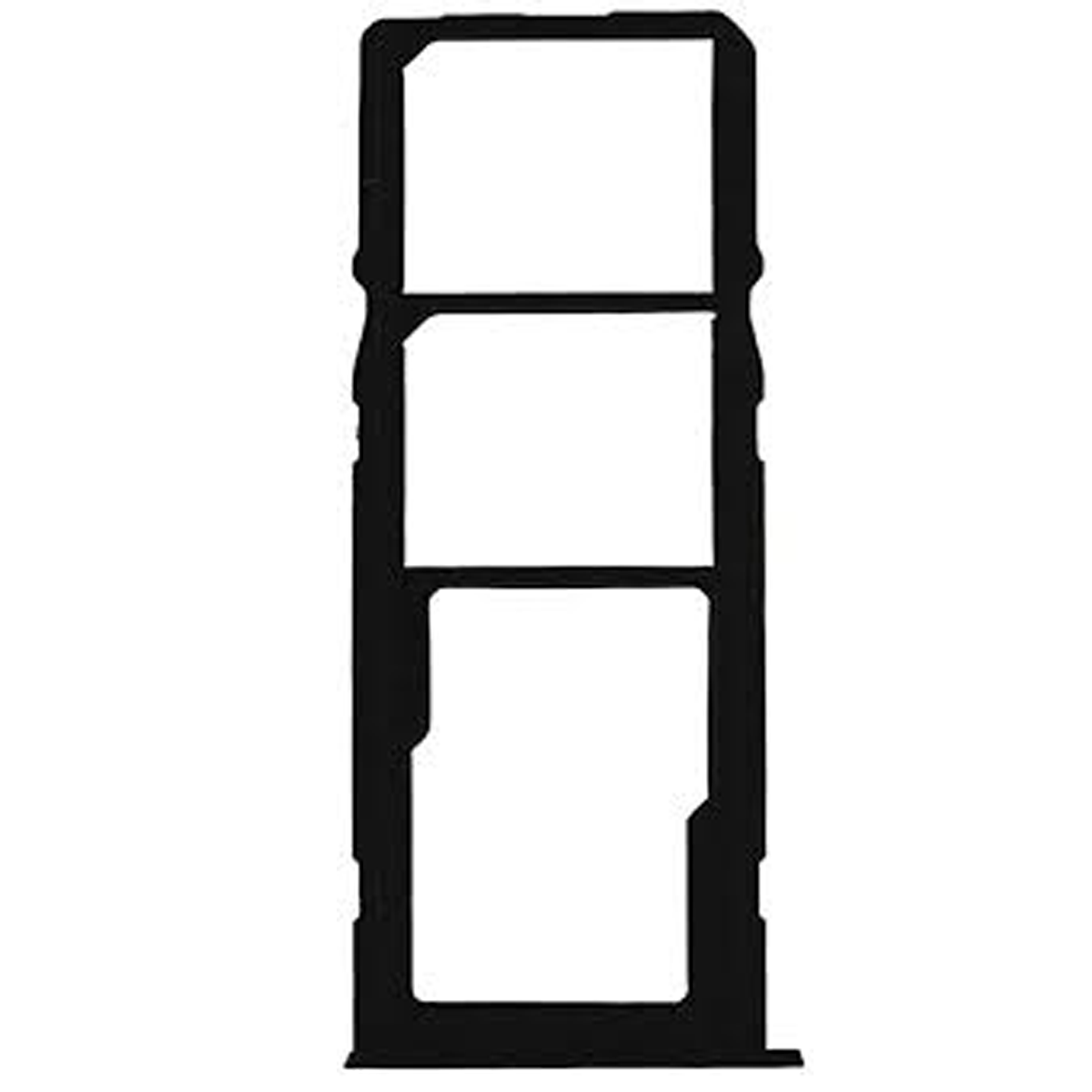 Bandeja Sim Para Samsung Galaxy A02s/ Color Negro