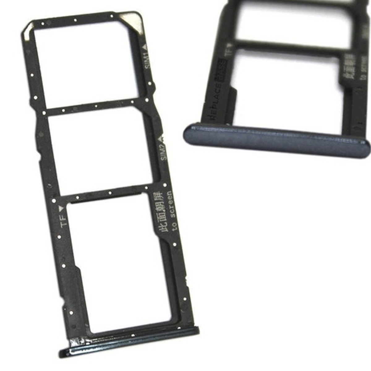 Safata Sim Per Huawei Y7 2018 / Color Negre