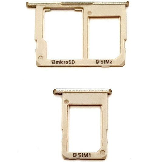 Bandeja Sim Para Samsung Galaxy J7 PRIME / G610 / Color Oro