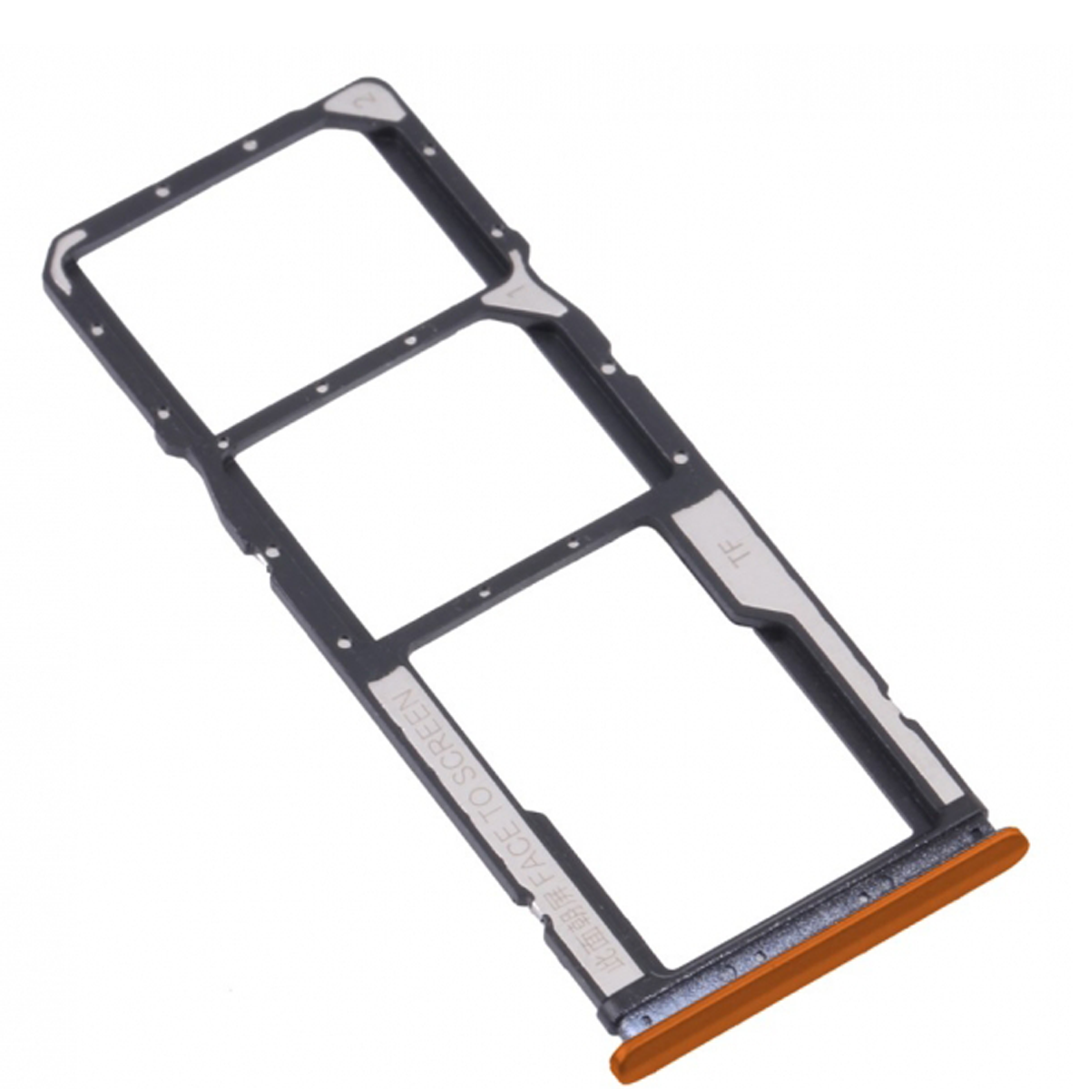 Bandeja Sim Para Xiaomi Redmi 9T / Color Naranja