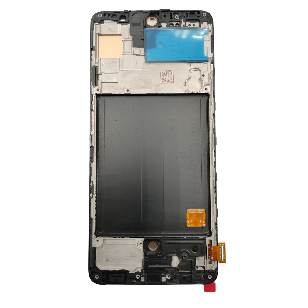 Pantalla Completa para Samsung Galaxy A51 Con Marco OLED Negro