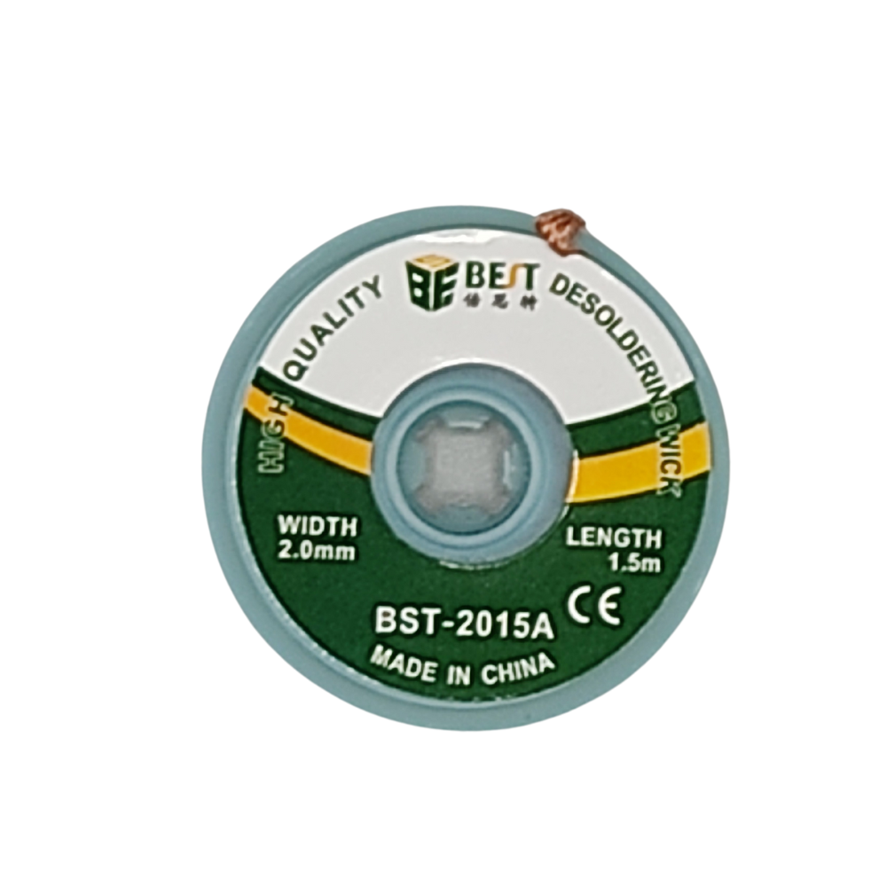 Bst-2015 a 1.5m Length Desoldering Wire Paste Cleaning Wick Low Residue Tin Absorption Line Suction Pcb Mobile Phone Repair Tools